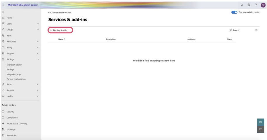 Outlook extension for Thanks Platform - Thanks